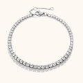 Lumi Tennis Bracelet (Silver)